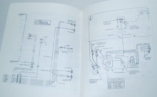 64 1964 Chevelle El Camino Electrical Wiring Diagram ... el camino wiring diagram manual 1964 parts 